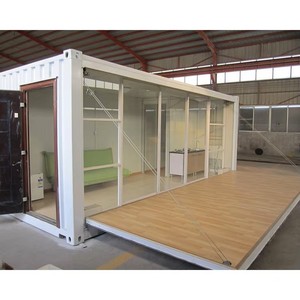 Contenedor Expandible de 40 pies con Estructura de Acero Prefabricada y Material de Madera, Diseño Robusto, Empaque Plano para Uso en Hogares, Hoteles y Baños - Product Image 2