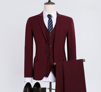 Traje Masculino Personalizado de Talla Grande, Traje de 3 Piezas para Hombre, Estilo Europeo para Negocios, Oficina y Bodas, Fabricación Personalizada Yimita