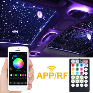 <span class=keywords><strong>Kit</strong></span> <span class=keywords><strong>de</strong></span> plafonnier <span class=keywords><strong>de</strong></span> voiture 20W avec application Bluetooth/contrôle RF et câble optique - Product Image 5