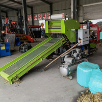 Shandong Meilleur prix Presse à balles d'ensilage de maïs Machine à balles hydraulique Mini presse à herbe à foin