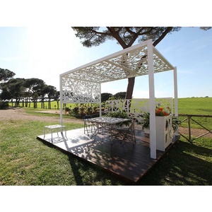 <span class=keywords><strong>Pannelli</strong></span> <span class=keywords><strong>Decorativi</strong></span> per Pergole da Esterno, Copertura Parasole, Pannello in Metallo Tagliato al <span class=keywords><strong>Laser</strong></span> in Alluminio - Product Image 5