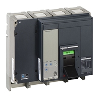 Disyuntor Schneider MCCB ComPact NS1600N, 50kA/415VAC, Unidad de disparo Micrologic 2,0, 1600A, fijo, 4 polos 4d 33484 C160N420FM