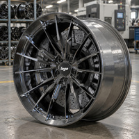 Jantes forgées Rusch XVR-V Monoblock en alliage, 18-24 pouces, 5x112 5x120 5x130 pour Porsche GT3 BMW M8 Audi RS7 Mercedes AMG GT C63