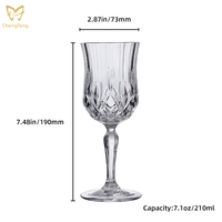 Verres à vin en cristal italien, style classique vintage, flûtes à champagne, gobelets à eau, verres à vin