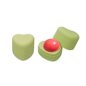 Contenant cosmétique en forme de cœur écologique en gros, en PP, pour fard à paupières et blush, flacon vide du fabricant - Product Image 1