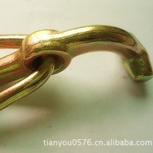 Forged S Type Hooks With Triangular Rings 2 Inch Model Pf52 1 Zinc Plated For Manufacturing Use - Product Image 2