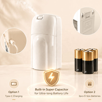 Diffuseur d'arômes sans eau en plastique, alimenté par USB et piles, contrôlé par application, avec système de sécurité, capacité de 200 ml, pour usage hôtelier et domestique