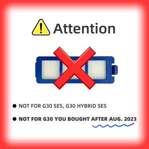 Accesorios de Repuesto Compatibles con el Robot Aspirador G32 Pro Max: 1 <span class=keywords><strong>Cepillo</strong></span> Giratorio, 6 Cepillos Laterales, 5 Filtros Unibody - Product Image 2