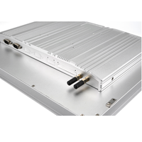 Panel PC Layar Sentuh Aluminium Tertanam Depan Tahan Air IP65 Panel PC Windows 10 Pro 21.5 Inch Panel PC Layar Sentuh