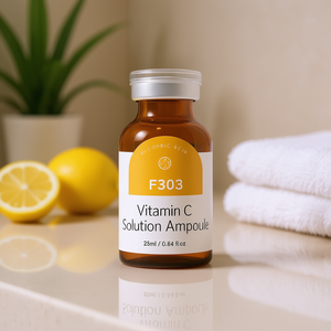 Ampolla de solución de vitamina C V21 de 25 ml con ácido ferúlico para un suero iluminador para el cuidado de la piel - Product Image 4