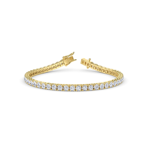 Bracelet en argent sterling 925 avec maillons cubains sertis de pierres de moissanite créées en laboratoire, parfait pour le style hip-hop streetwear - Product Image 1