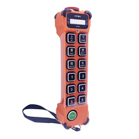 Télécommande radio sans fil HENJEL H212 à 12 boutons double vitesse pour grue et camion longue portée