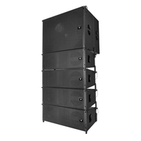 Sistema de Altavoces de Dos Vías con Doble Altavoz de 10 Pulgadas + 18 Pulgadas, Sistema de Altavoces Line Array para Iglesias