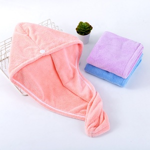 High Quality Super Absorbent Quick Dry Hair Towel <strong>Wrap</strong> Soft Turban Twist <strong>Wrap</strong> Microfiber Hair Towel for Women - Product Image 6