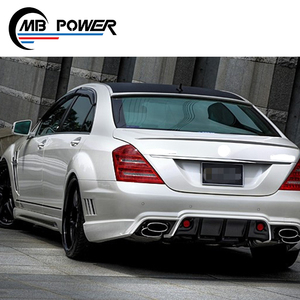 Bộ body kit kiểu dáng S CLASS <span class=keywords><strong>W221</strong></span> WD phù hợp với <span class=keywords><strong>W221</strong></span> S320 S350 S500 chất liệu FRP, cản trước, cản sau, ốp sườn 2011-2014 - Product Image 3