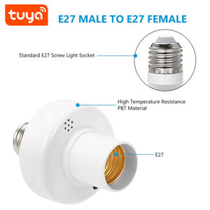 Soporte de bombilla inteligente Tuya WiFi E27 con sincronización remota y función de monitor de energía Compatible con Alexa y Google <span class=keywords><strong>Home</strong></span> en el momento de la compra - Product Image 2