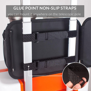 4 in 1 Travel Essentials Organizer Bag Luggage Drink <b>Holder</b> Crossbody Bag Phone <b>Tablet</b> Stand Storage Bag for Airport Accessories - Product Image 4