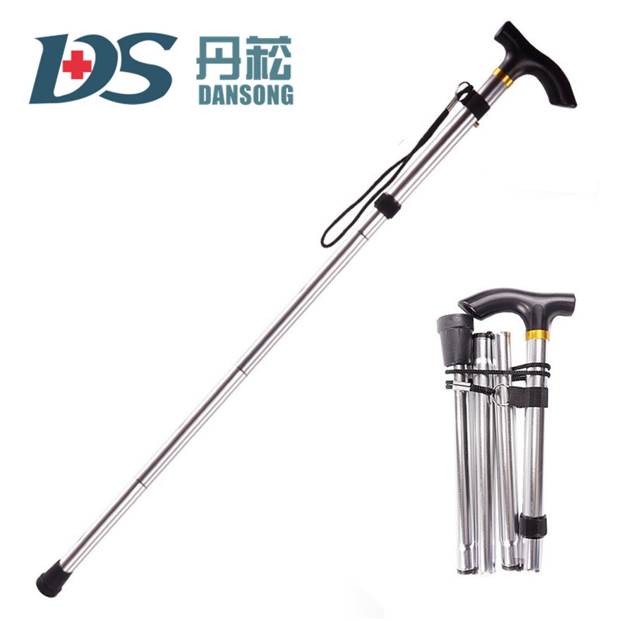 Customized Colourful Folding Aluminium Walking - Image 2