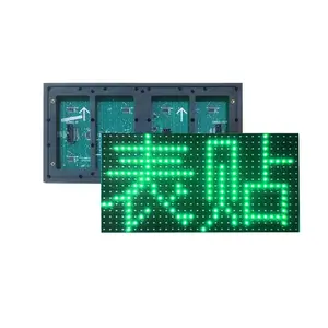 P10 320x160mm Display a Led per esterni segno di un singolo colore programmabile testo in movimento modulo a Led pannello dello schermo