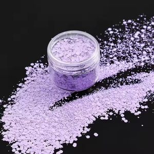 Wholesale Custom Macaron Colors Bottle Nail <b>Sequins</b> Solvent Resistant Chunky Glitter Bulk Tumbler Epoxy Christmas Decorations - Product Image 4