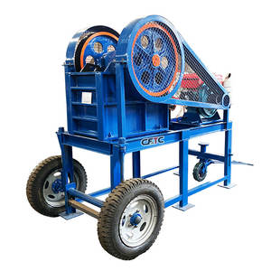 Concasseur à mâchoires mobile compact à moteur diesel avec criblage vibrant pour l'Afrique - Product Image 5