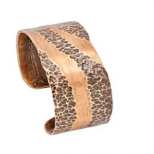Pure <b>Copper</b> Bracelet With Smooth Polished Finish For Comfortable Everyday Use And Stylish Appearance - Product Image 1