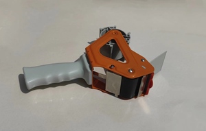 Mini dispensador de cinta de embalaje BOPP de mano, potencia Manual conveniente para construcción, jardín, plantación, corte, herramienta de plástico de hierro - Product Image 2