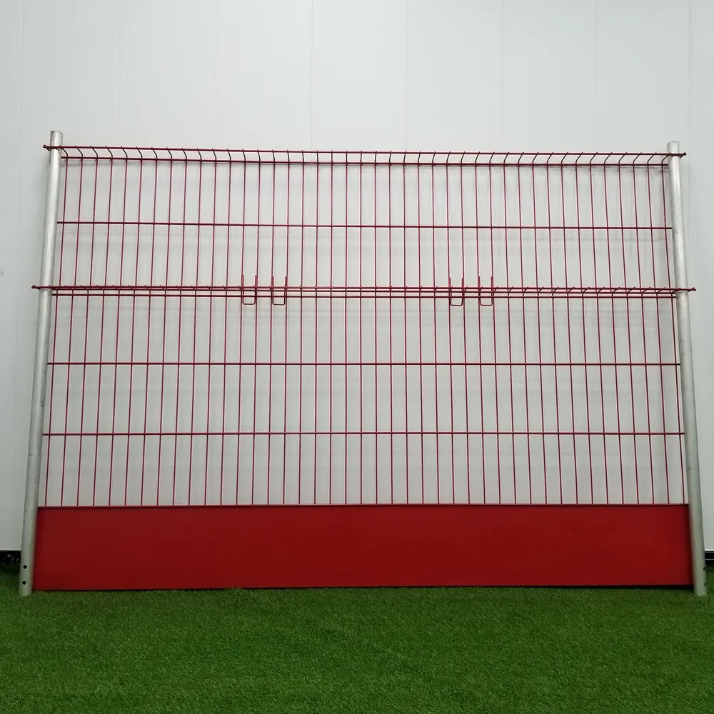 Steel Barrier Edge Protection Fence Panel For Safety System