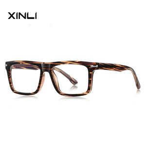 XINLI Monturas de Gafas con Filtro de Luz Azul para Hombre, Modelo 2201, Montura Completa, para Rostro Cuadrado, Entrega Rápida, Venta al por Mayor en Línea - Product Image 3