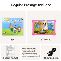 Tablet Edukasi Anak Baru Grosir 10.1" Android 12 MTK Octa Core 3GB+64G Wi-Fi Kamera 2MP+5MP Layar 1280x800