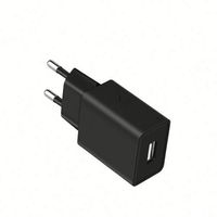 Adaptateur de voyage universel mini 5W 10W avec prise EU, chargeur mural USB portable 5V 1A 2A, alimentation domestique, prise 1A