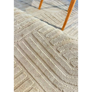 Alfombra Moderna con Relieve, de Pelo Largo, Antideslizante, para Sala de Estar o Dormitorio, Lavable y Personalizable, Proveedor OEM - Product Image 4