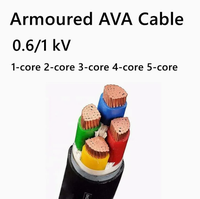 Cable de Alimentación Eléctrico Aislado en PVC Cabo Vav 4X95mm2 0.6/1kv 4X120mm2 4X4mm2 Vav Lvav 1X150mm2 1X240mm2