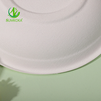 SUMKOKA Bols en Fibres Renouvelables de 24 oz, 32 oz et 40 oz pour les Épiceries, les Cafés et les Détaillants Alimentaires