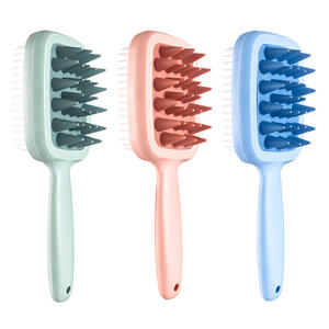 Brosse de massage double face pour cuir chevelu et cheveux, nettoyage en profondeur, multifonctionnelle, pour shampoing, à prix réduit pour achats groupés - Product Image 1