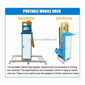 Imprimante jet d'encre automatique sur rail pour impression directe sur béton, verre, brique, encre UV, tête XP600, tube d'impression DX5/DX7/Ricoh - Product Image 3