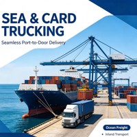 Agent de transport maritime Chine-Océan, service DDP pour l'Amérique du Nord, consolidation LCL, livraison par camion pour les marchandises en vrac du commerce électronique
