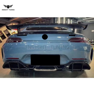 Nuevo Kit de Carrocería de Fibra de Carbono Estilo GTR con Clips para <span class=keywords><strong>AMG</strong></span> <span class=keywords><strong>GT</strong></span> 2016+, Actualización con Clips al Diseño <span class=keywords><strong>GT</strong></span> <span class=keywords><strong>R</strong></span> - Product Image 4