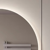Vanité bon marché de haute qualité avec PVC blanc Armoires de salle de bain de style moderne à vendre Éclairage de vanité de salle de bain