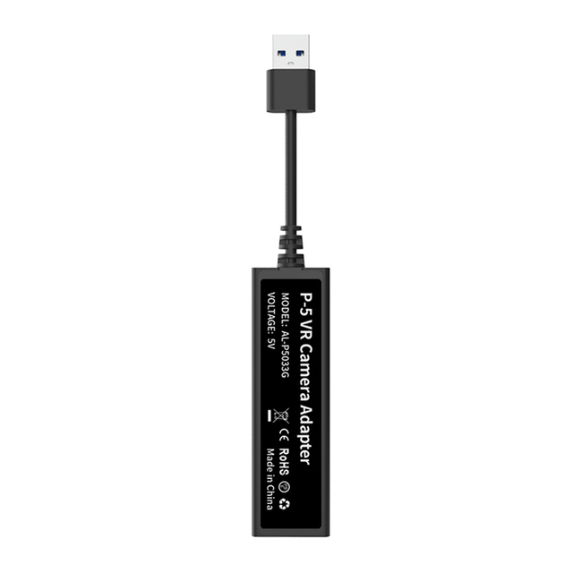 AL-P5033 for VR Cable Adapter USB 3.0 Mini Camera Connector Black ABS for Controller & Fun Play Parts Converter