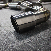 Tuyaux d'échappement Catback en acier inoxydable SS304 haute performance personnalisés OEM pour Volkswagen Golf 6ème génération Gti Scirocco Mk6 Mk7 Silencieux Valvetronic
