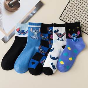 Beliebte Niedliche Socken Cartoon-Tier Damen Mittelhohe Socken Neue Herbst-Winter-Sportsocken - Product Image 3