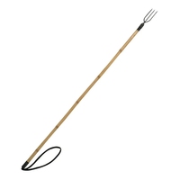 Byloo 3 4 fourches fourche main pôle en alliage d'aluminium chasse poisson fourchette pêche Gaff crochet barbes plongée harpon lance pistolet de pêche