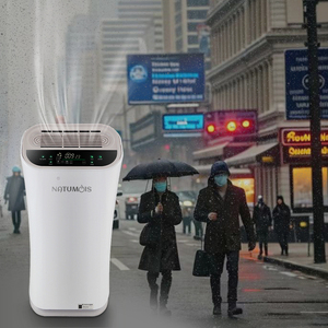 Purificador de Aire Portátil Inteligente de Gran Tamaño con Tecnología OEM Avanzada para Hogar y Oficina, Precio Competitivo, Fuente de Alimentación - Product Image 3