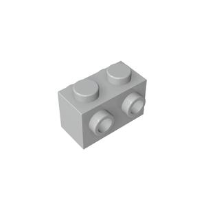 [Gobricks] (partes 52107) ladrillo 1X2 W. Cuatro pomos ladrillo - Product Image 6
