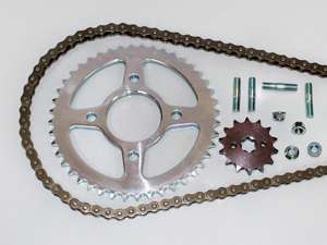 Multi-funzione risposta rapida ad alta efficienza catena resistente alla corrosione Set pignone per HONGDA CB125ACE CB125 ACE durevole 12 - Product Image 3