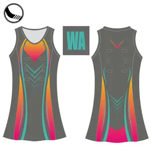 Sublimation Plus Size Sexy Netball Dress