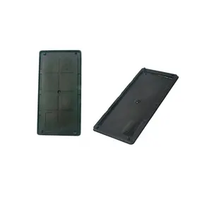 Vente chaude Étanche En Plastique Noir Rat Souris Live Sticky Trap Colle Pad Board Tray