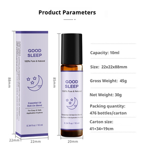 Aceite Hidratante para la Piel, 10 ml, Puro, Natural y Orgánico, Aceite Perfumado, Aceite Esencial para Masajes de Spa, Roll-on para Dormir y <span class=keywords><strong>Aliviar</strong></span> Dolores de Cabeza - Product Image 3