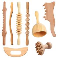 Fournisseur d'usine produits de massage en bambou naturel outils de massage de thérapie en bois